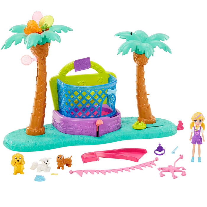 Polly Pocket: Set De Juego Parque Tematico De Mascotas