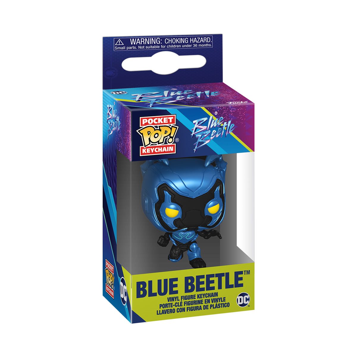 Funko Pop Keychain: DC Blue Beetle - Blue Beetle Llavero