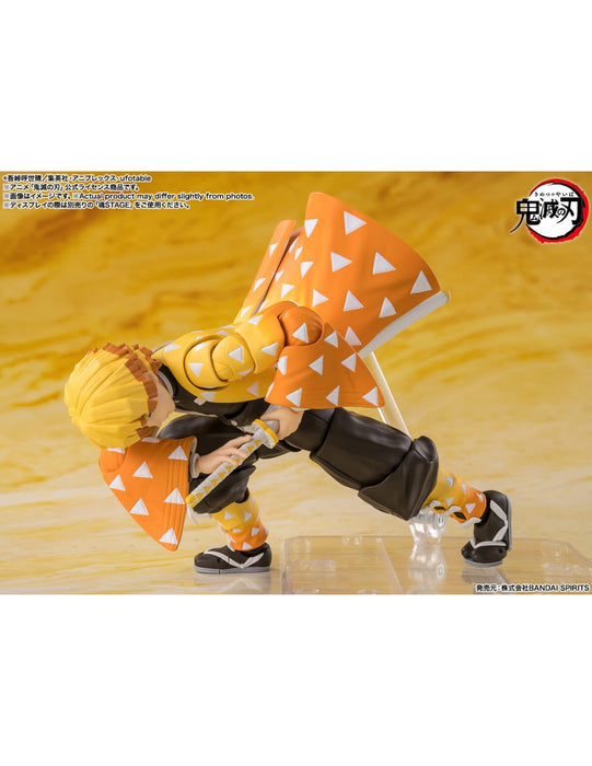 Bandai Tamashii Nations Sh Figuarts: Demon Slayer Kimetsu No Yaiba - Agatsuma Zenitsu