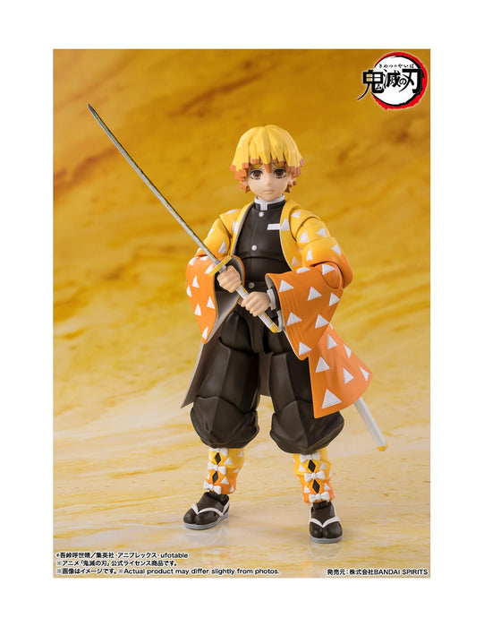 Bandai Tamashii Nations Sh Figuarts: Demon Slayer Kimetsu No Yaiba - Agatsuma Zenitsu