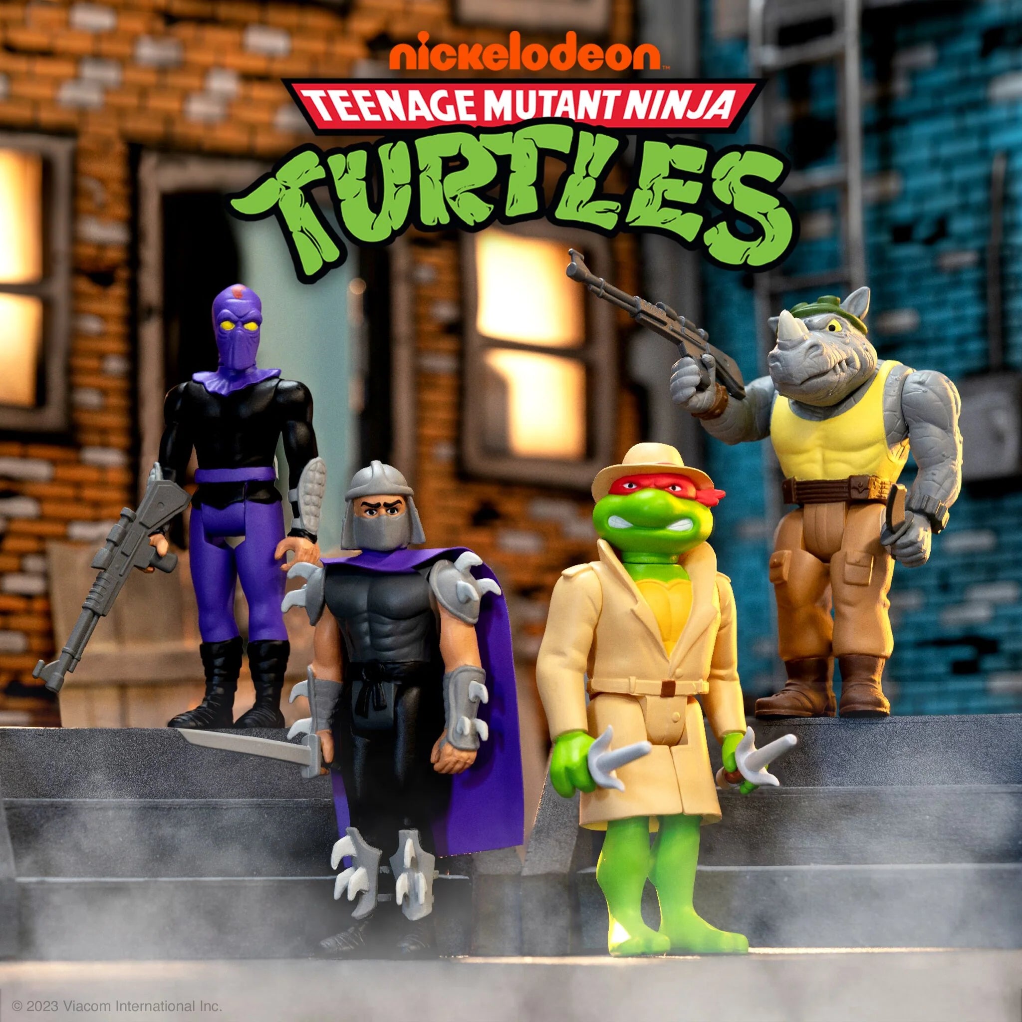 Super7 Reaction: TMNT Tortugas Ninja - Detective Rafael Serie 8