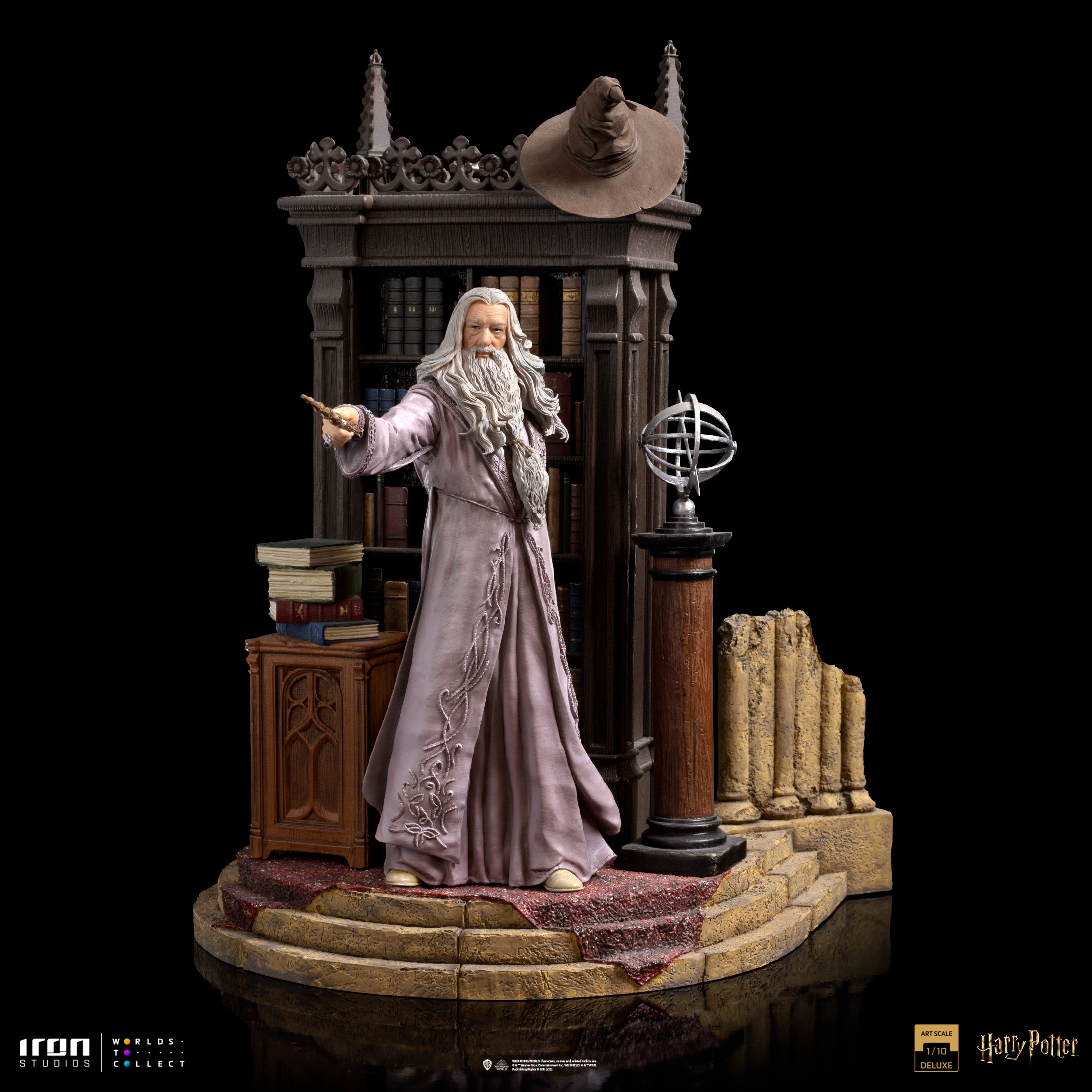 IRON Studios: Harry Potter - Albus Dumbledore Deluxe Escala de Arte 1/10