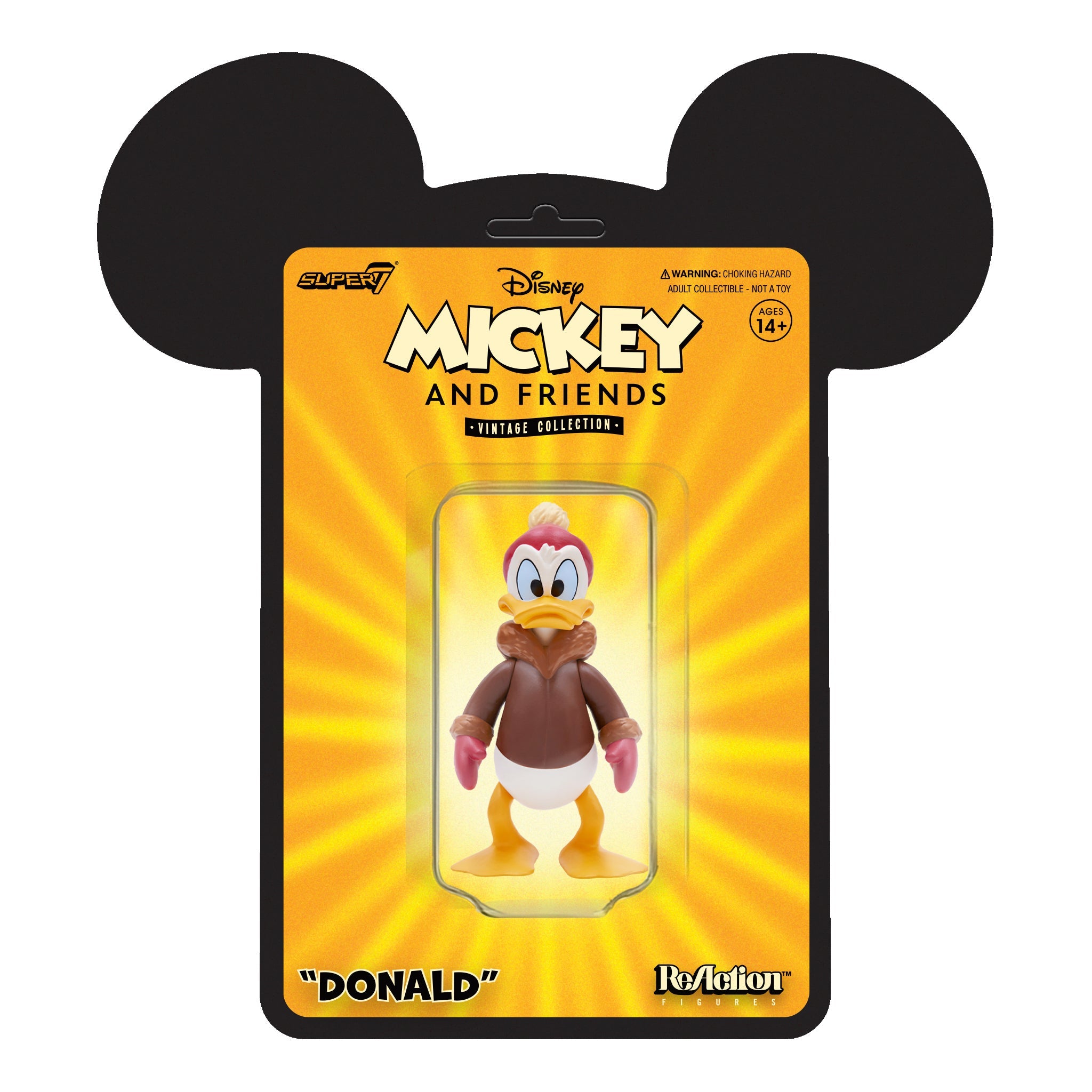 Super7 Reaction: Disney Mickey And Friends Vintage Collection - Pato Donald