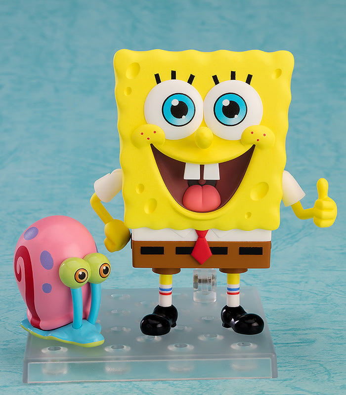 Good Smile Nendoroid: Bob Esponja - Bob Esponja Con Gary Exclusivo