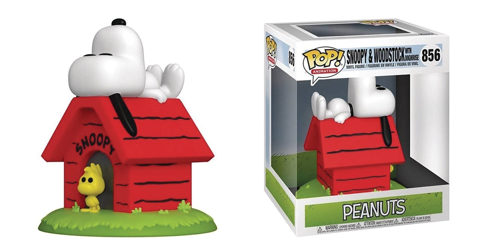 Funko Pop Animation: Charlie Brown - Snoopy en su Casita