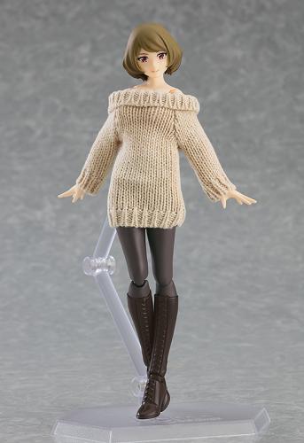 Max Factory Figma Styles: Female Body - Chiaki Con Sweater