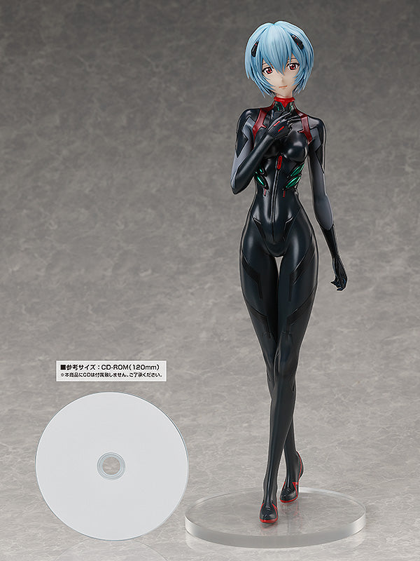 Freeing Scale Figure: Evangelion - Rei Ayanami Traje De Conexion Negro Escala 1/4
