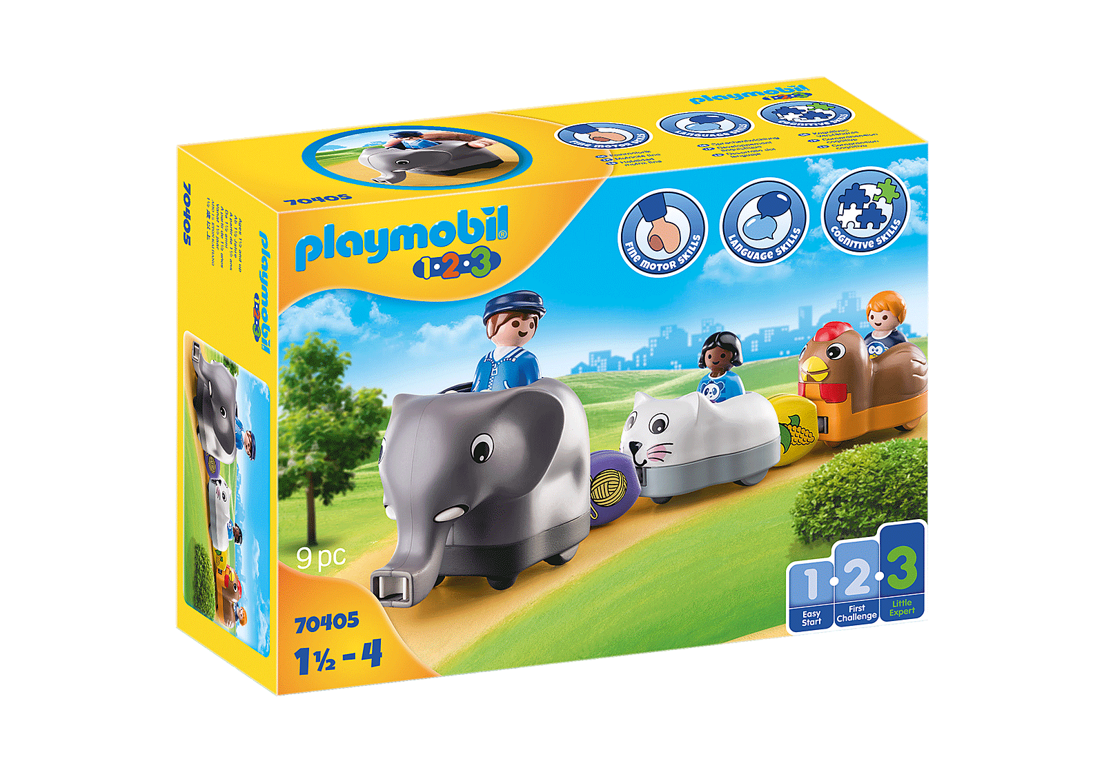 Playmobil 123: Tren De Animales 70405