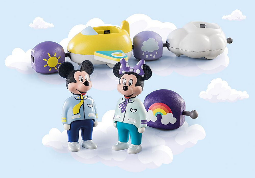 Playmobil 1 2 3 Disney: Mickey y Minnie Tren Nube 71320