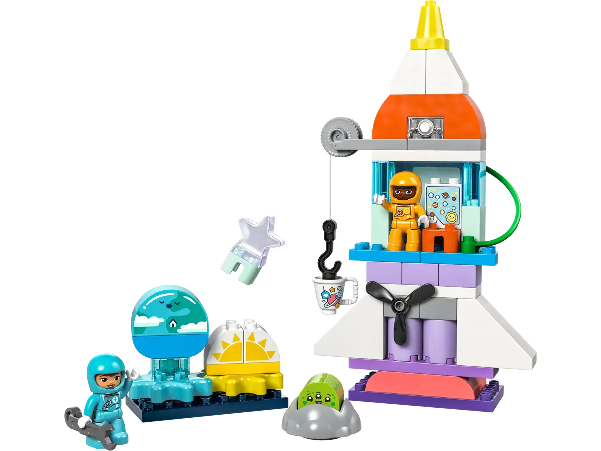 LEGO DUPLO Aventura en Cohete Espacial 3 en 1 10422