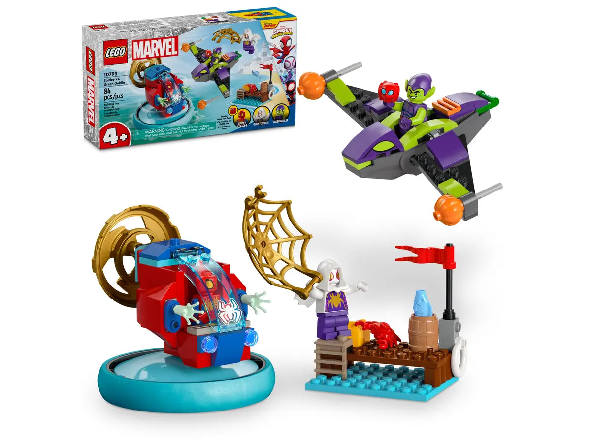 LEGO Marvel Spidey y su Super Equipo Spidey vs Duende Verde 10793