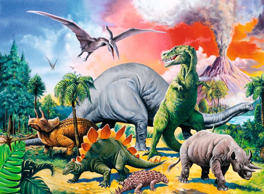 Ravensburger Rompecabezas: Dinosaurios Kids XXL 2 100 piezas