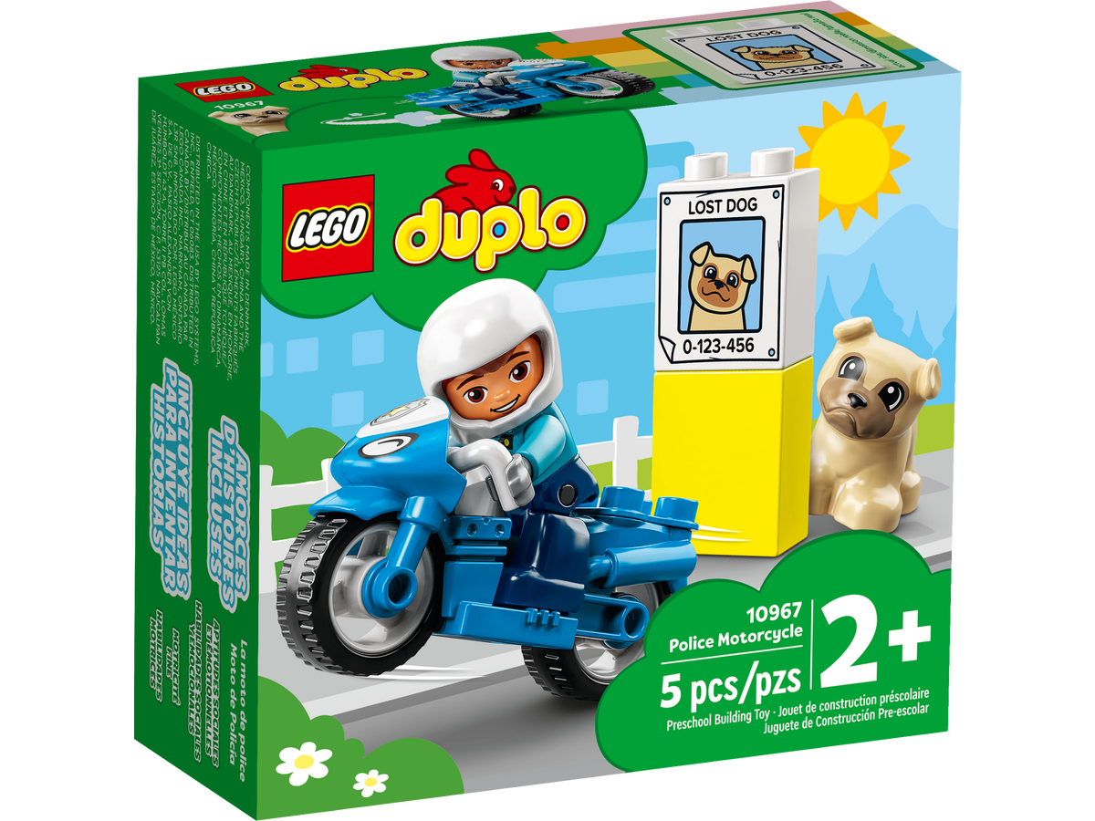 LEGO DUPLO Town Moto de Policia 10967