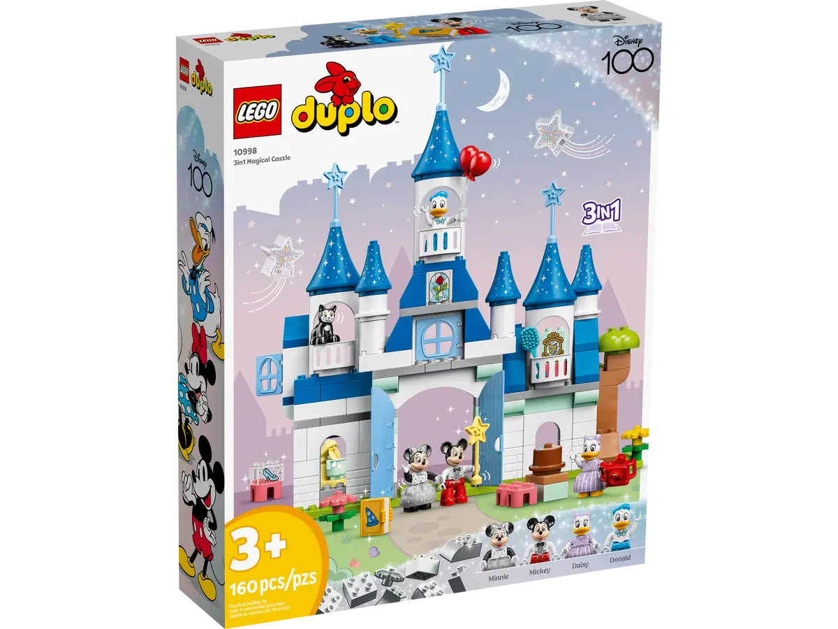 LEGO Disney 100 Castillo Magico 3 en 1 10998
