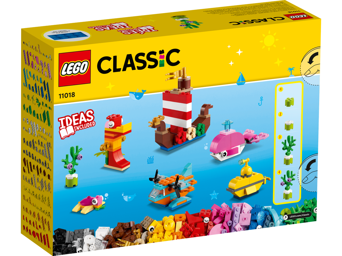 LEGO Classic Diversion Oceanica Creativa 11018