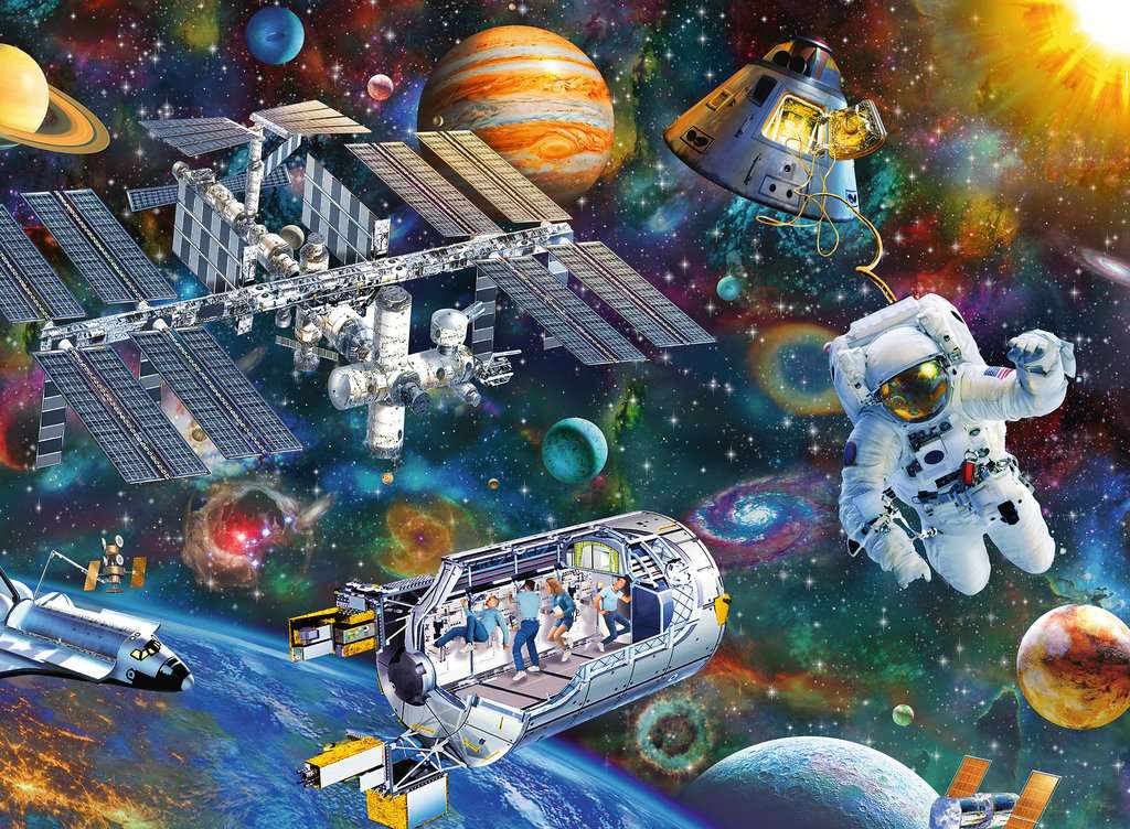 Ravensburger Rompecabezas: Astronauta Kids XXL 200 piezas