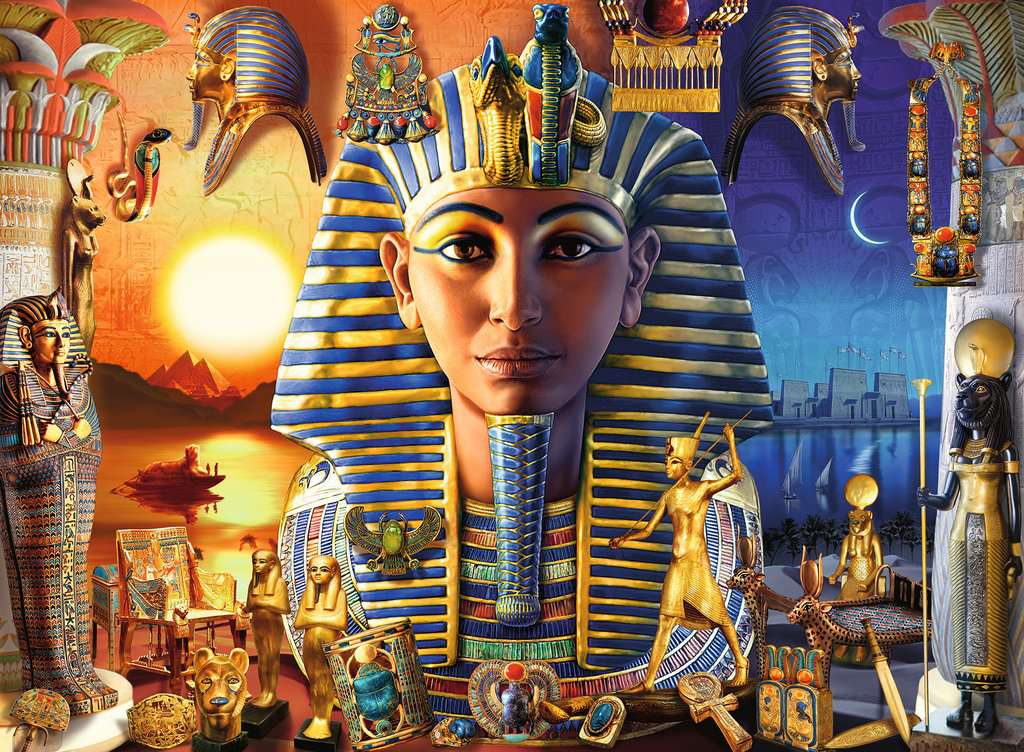 Ravensburger Rompecabezas: Egipto Tesoros del Faraon XXL 300 piezas