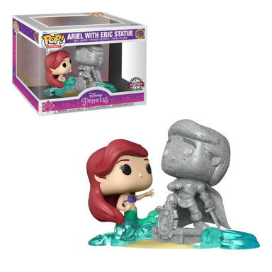 Funko Pop Moment: Ultimate Princess - Ariel con Estatua de Eric Exclusivo