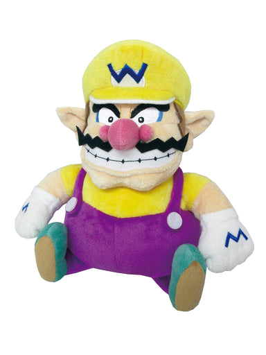 Little Buddy Nintendo Peluche: Super Mario - Wario 10 Pulgadas