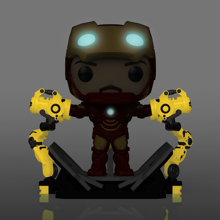 Funko Pop Deluxe Marvel: Iron Man 2 - Iron Man Mark IV Exclusivo