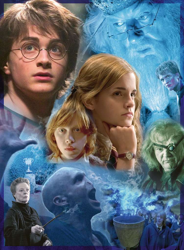 Ravensburger Rompecabezas Adultos: Harry Potter - Harry en Hogwarts 500 piezas