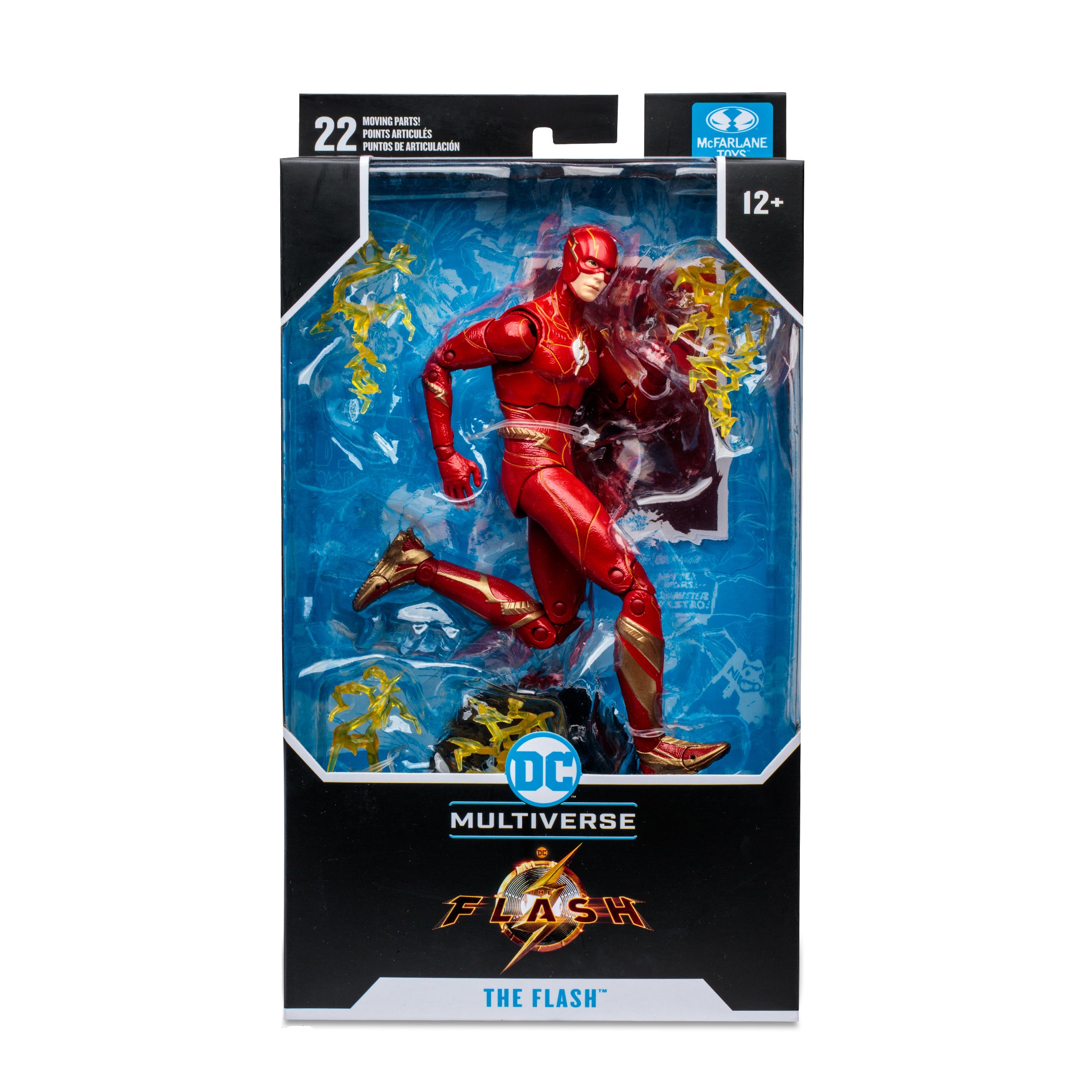 McFarlane Figura de Accion: DC The Flash - Flash Speed Force 7 Pulgadas
