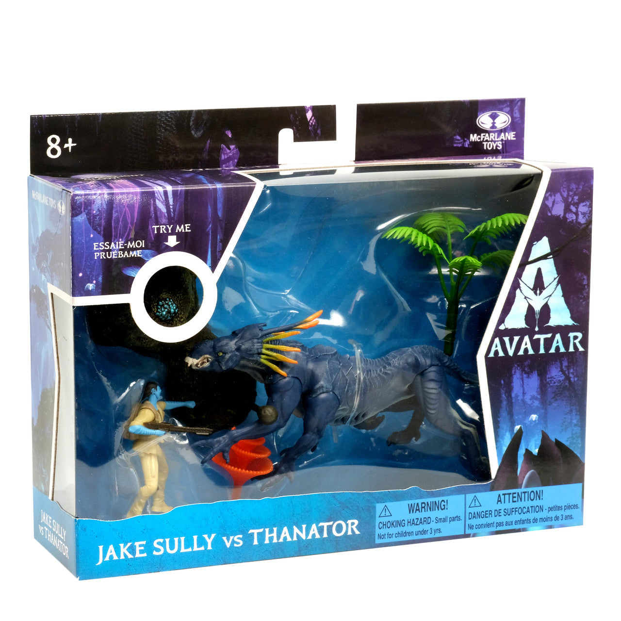 McFarlane Figura de Accion: Disney Avatar - Jake Sully vs Thanator Deluxe
