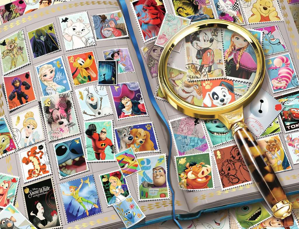 Ravensburger Rompecabezas: Disney - Album de Personajes 2000 piezas