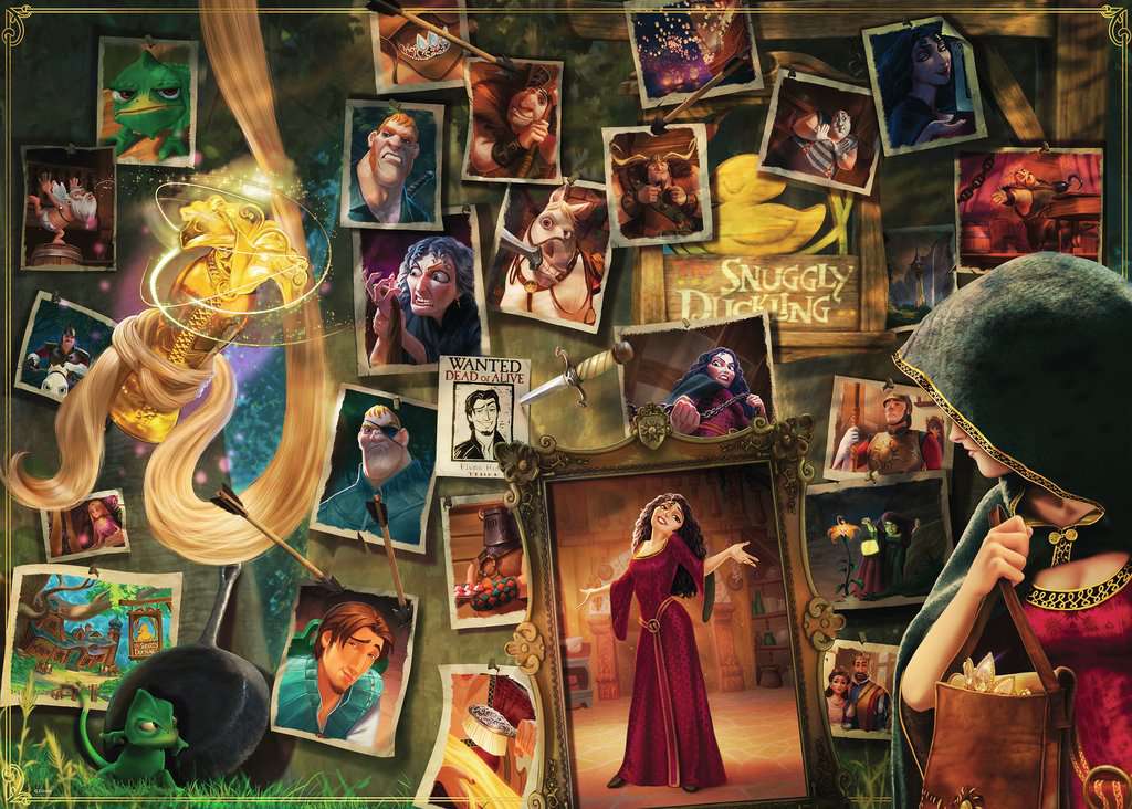 Ravensburger Rompecabezas Adultos: Disney - Villanos Mother Gothel 1000 piezas