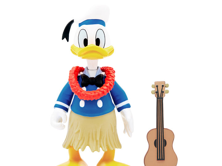 Super7 ReAction: Disney Mickey And Friends Hawaiian Holiday Vintage Collection - Pato Donald