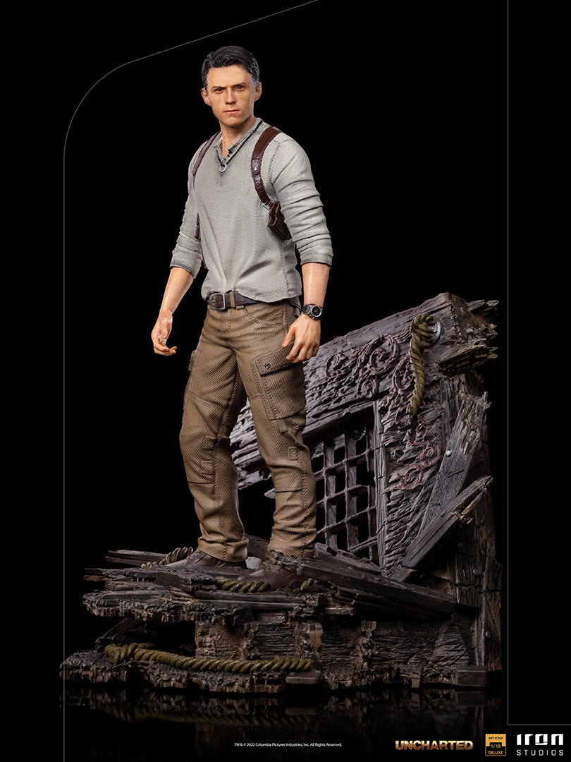 IRON Studios: Uncharted - Nathan Drake Deluxe Escala de Arte 1/10