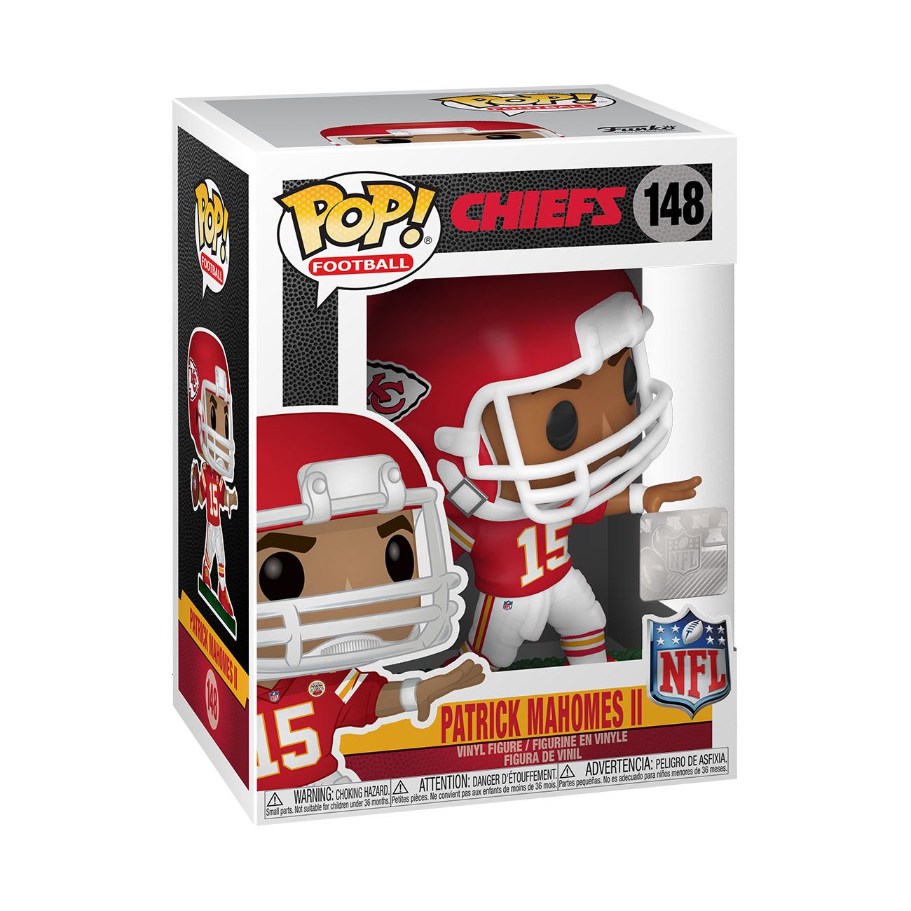 Funko Pop NFL: Chiefs de Kansas City - Patrick Mahomes