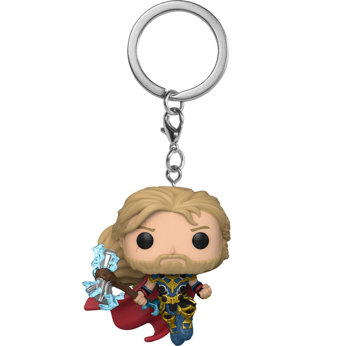 Funko Pop Keychain: Thor Love and Thunder - Thor Llavero