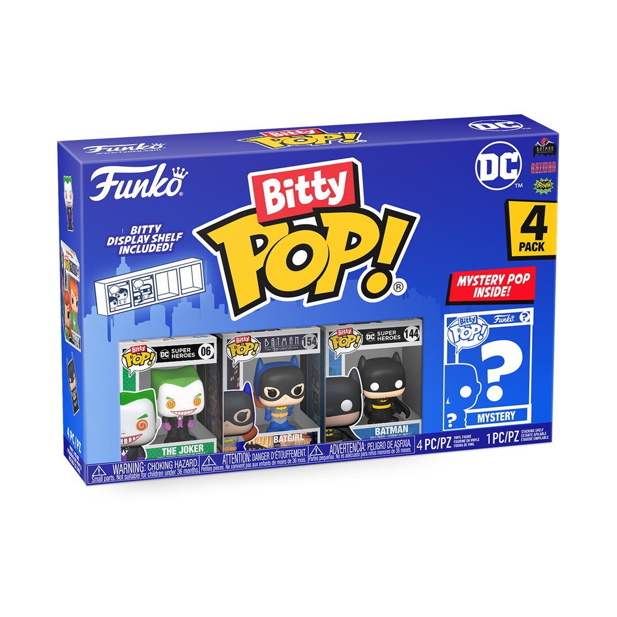 Funko Bitty Pop: DC - Joker 4 Pack