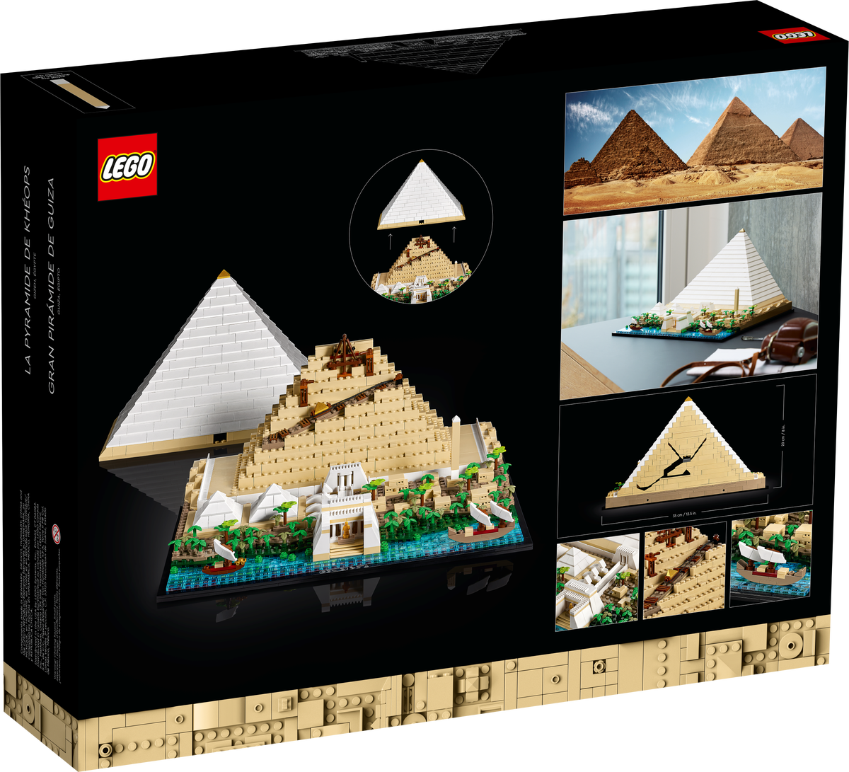 LEGO Architecture Gran Piramide de Guiza 21058
