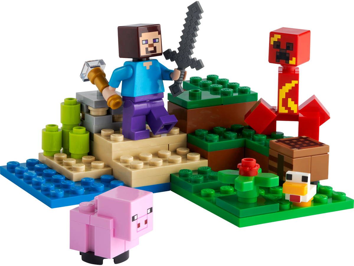 LEGO Minecraft La Emboscada del Creeper 21177