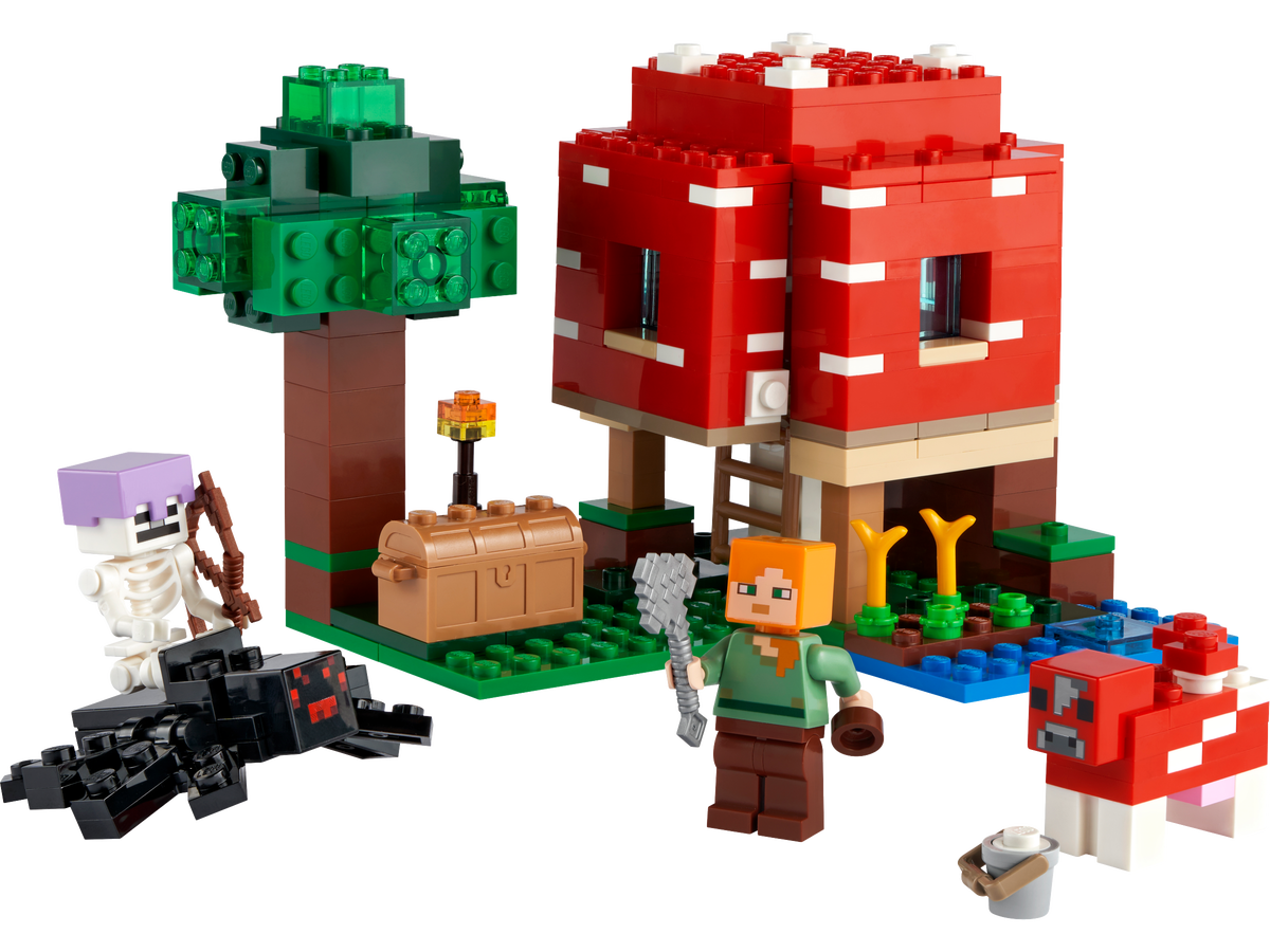 LEGO Minecraft La Casa Champiñon 21179