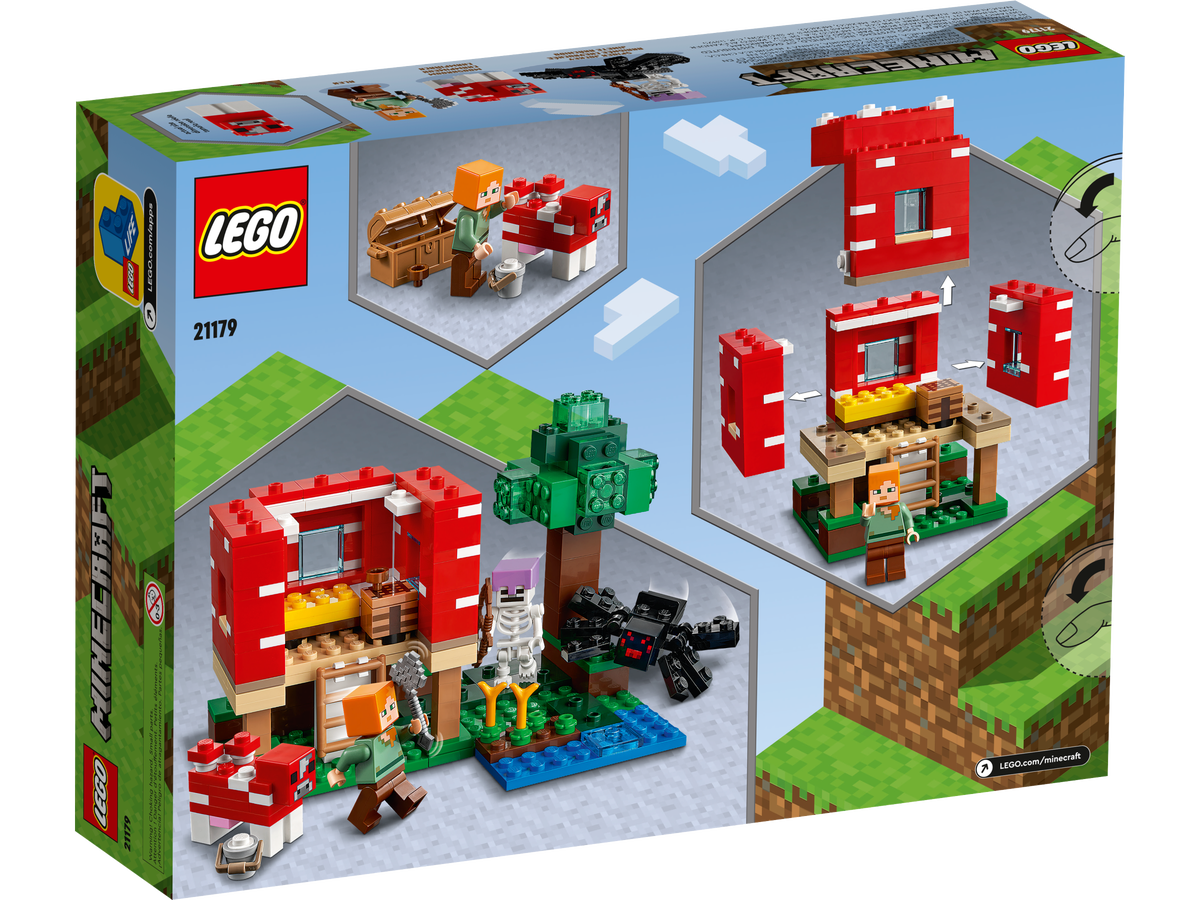LEGO Minecraft La Casa Champiñon 21179