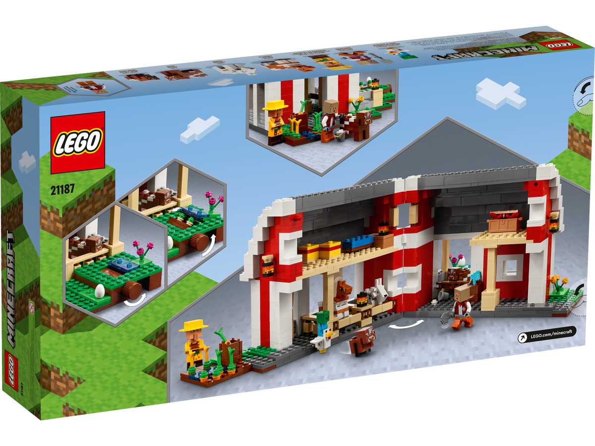 LEGO Minecraft El Granero Rojo 21187