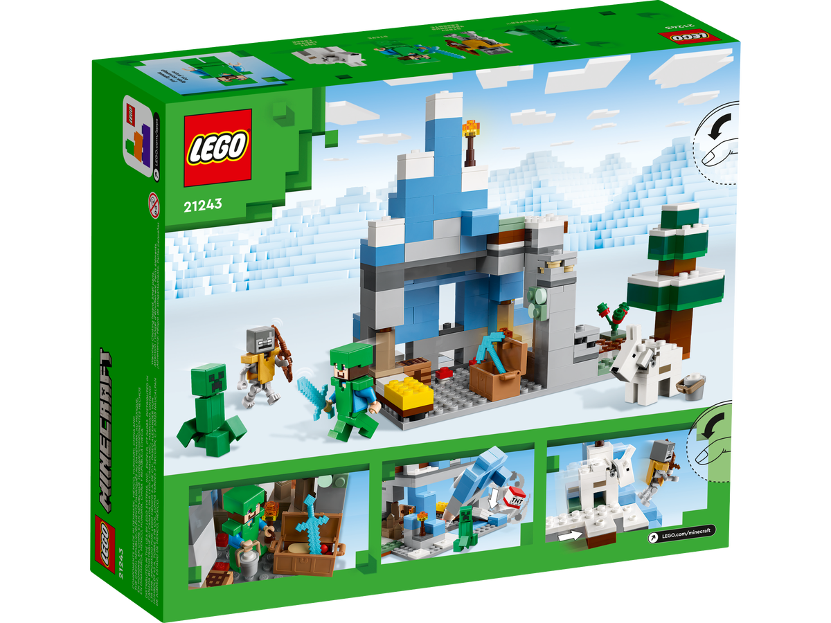 LEGO Minecraft Los Picos Helados 21243