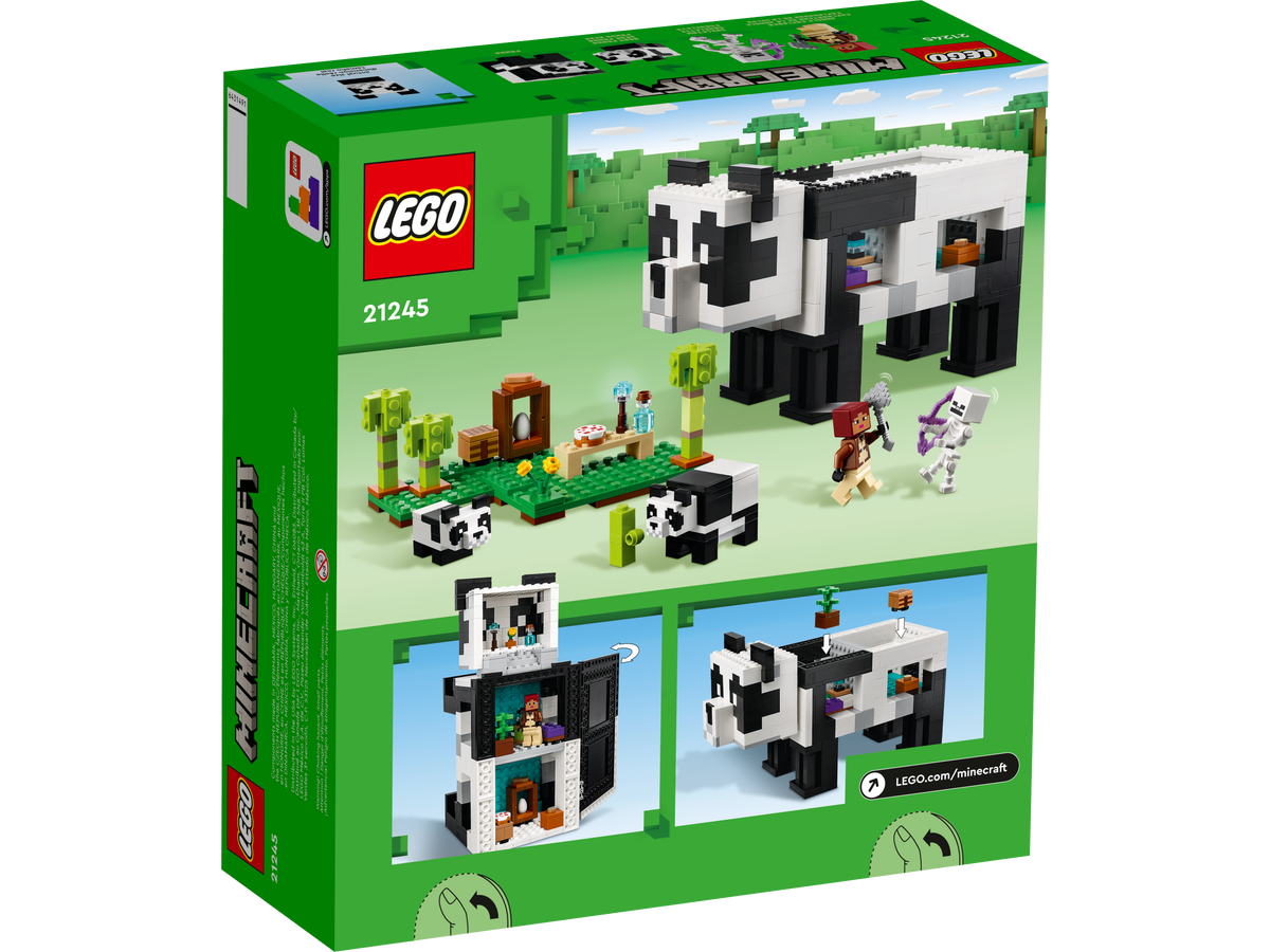 LEGO Minecraft El Refugio De Los Pandas 21245