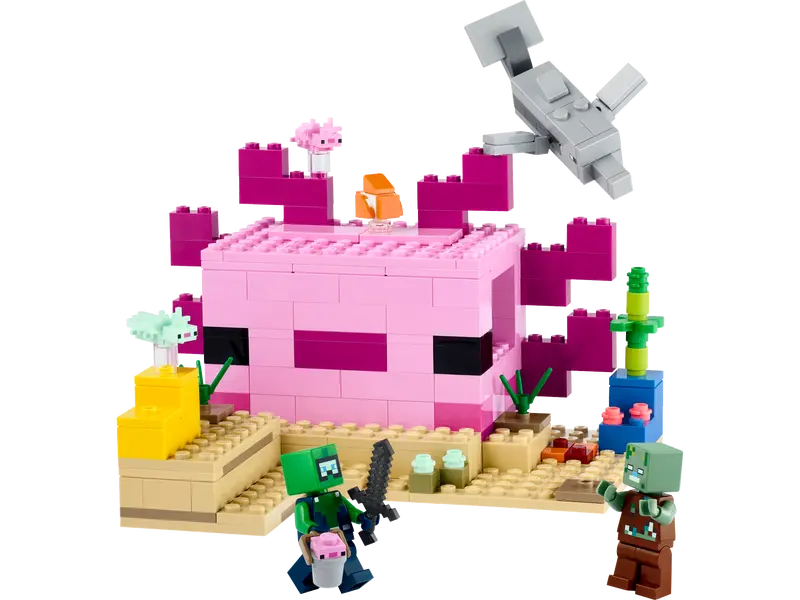 LEGO Minecraft La Casa Ajolote 21247