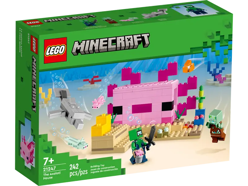 LEGO Minecraft La Casa Ajolote 21247