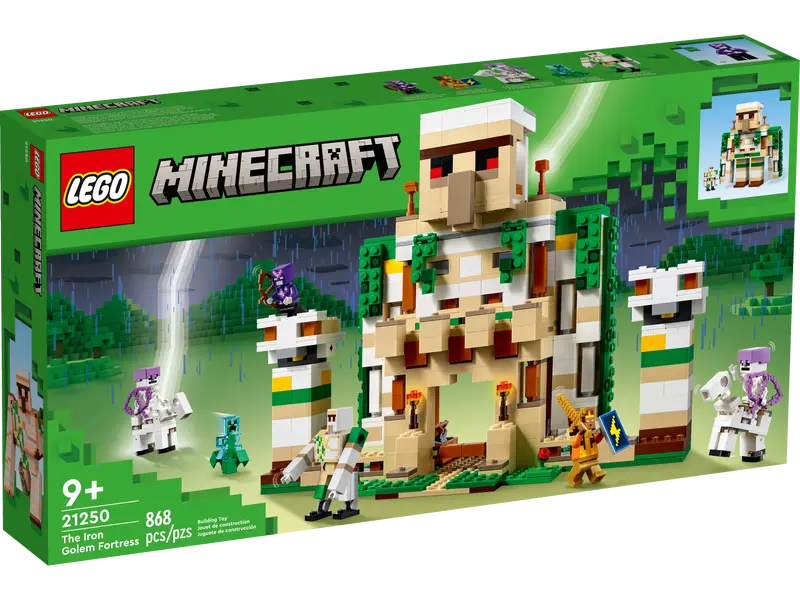 LEGO Minecraft La Fortaleza del Golem de Hierro 21250
