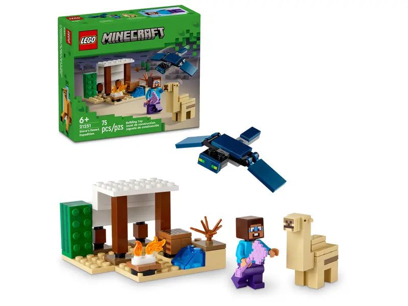 LEGO Minecraft La Expedicion de Steve al Desierto 21251