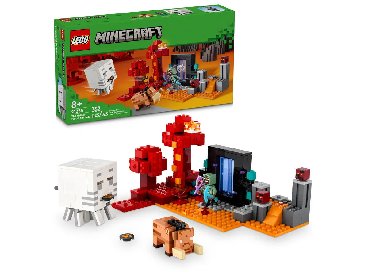 LEGO Minecraft La Emboscada En El Portal Del Nether 21255