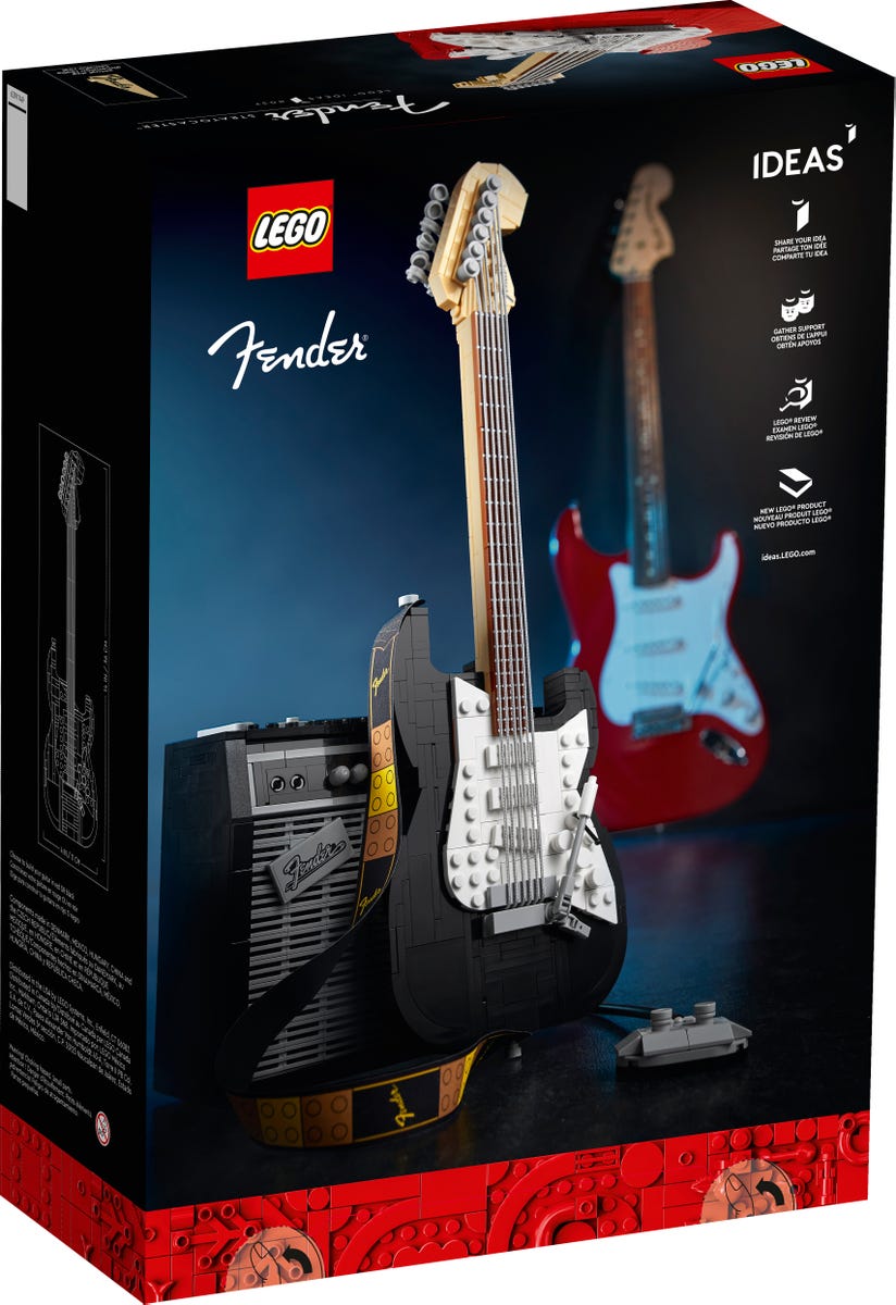 LEGO IDEAS Fender Stratocaster 21329