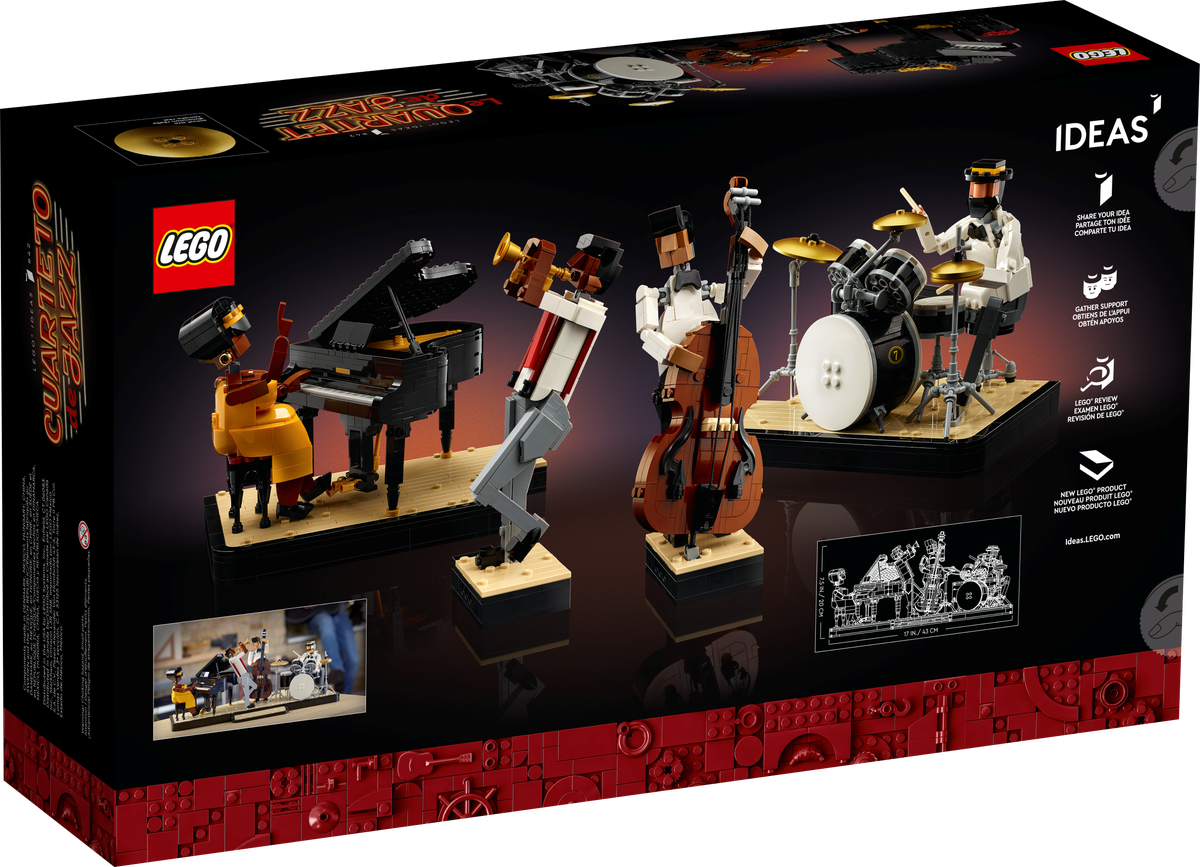 LEGO Ideas Cuarteto de Jazz 21334