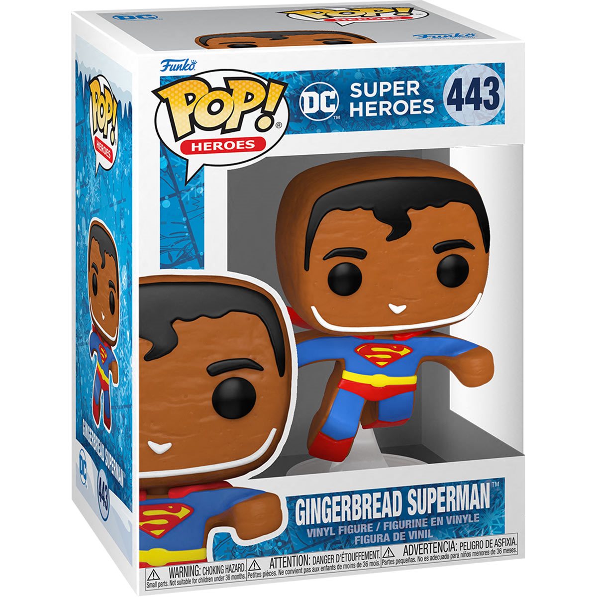 Funko Pop Heroes: DC Navidad - Superman Galleta de Jengibre