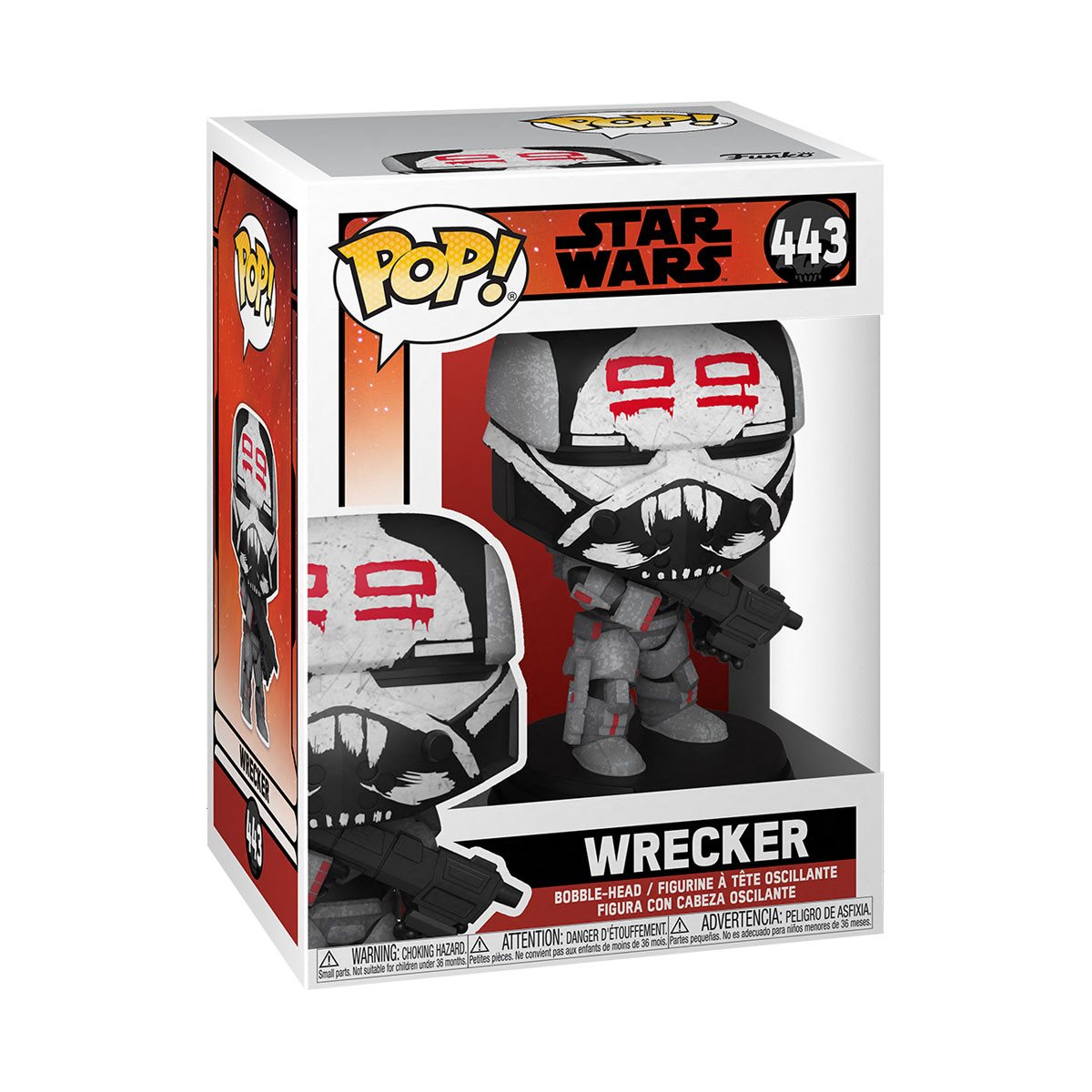 Funko Pop Star Wars: The Bad Batch - Wrecker